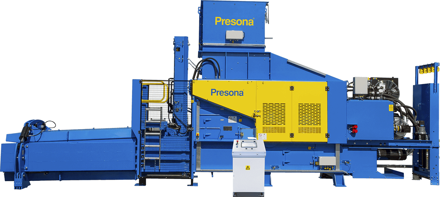 Presona LP 85 prepress baler