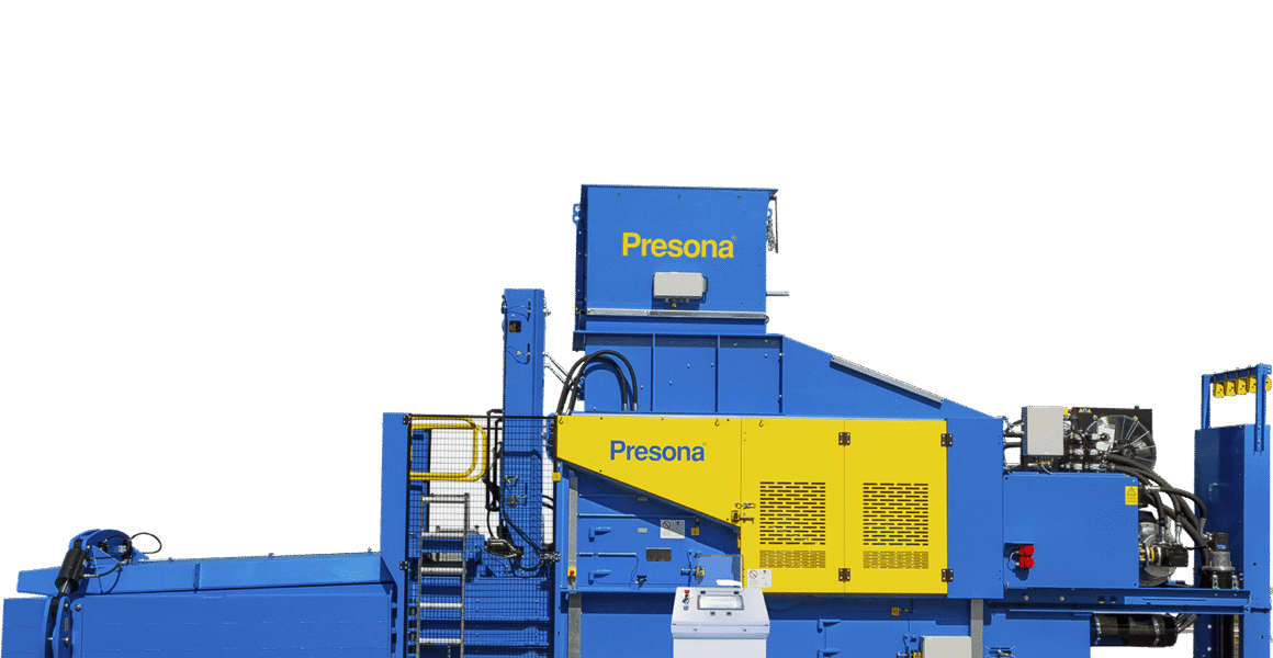 Presona LP 85 prepress baler